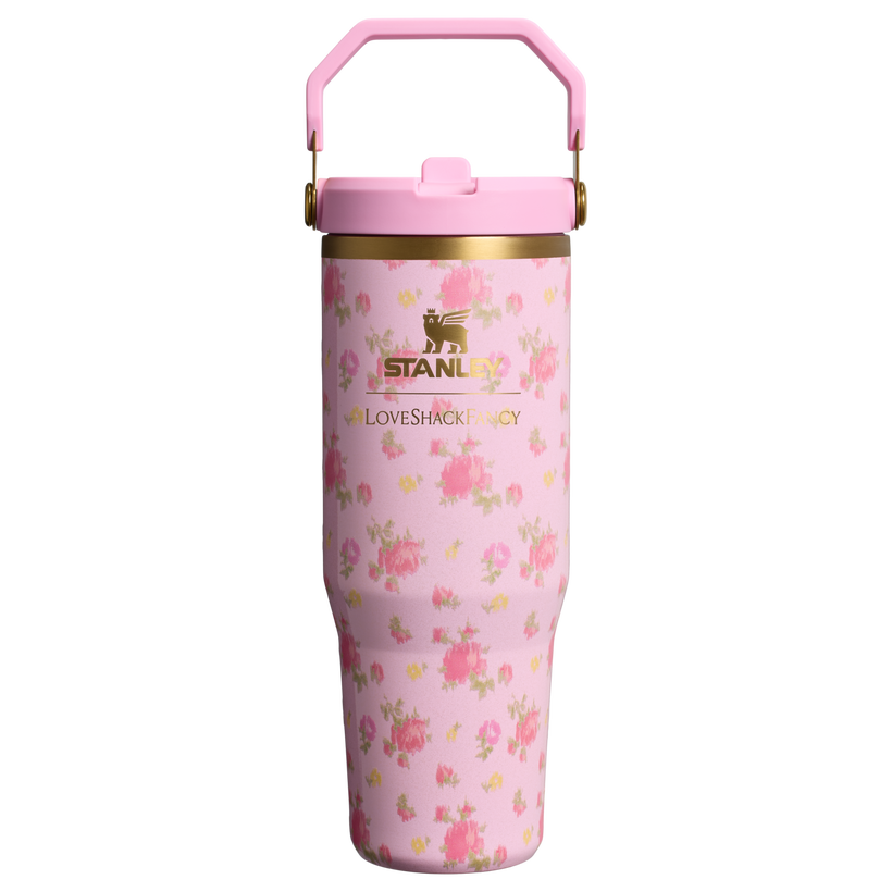 Stanley 1913 x LoveShackFancy IceFlow™ Flip Straw Tumbler - Outdoor Use